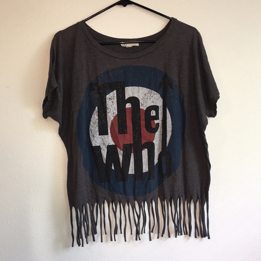 The Who fringed tee